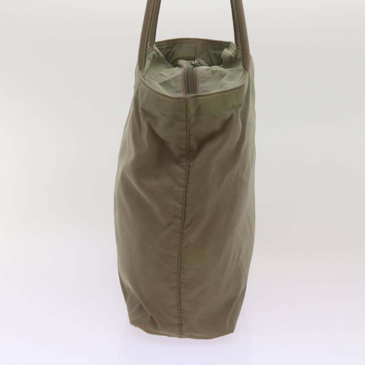 PRADA Tote Bag Nylon Khaki  68626