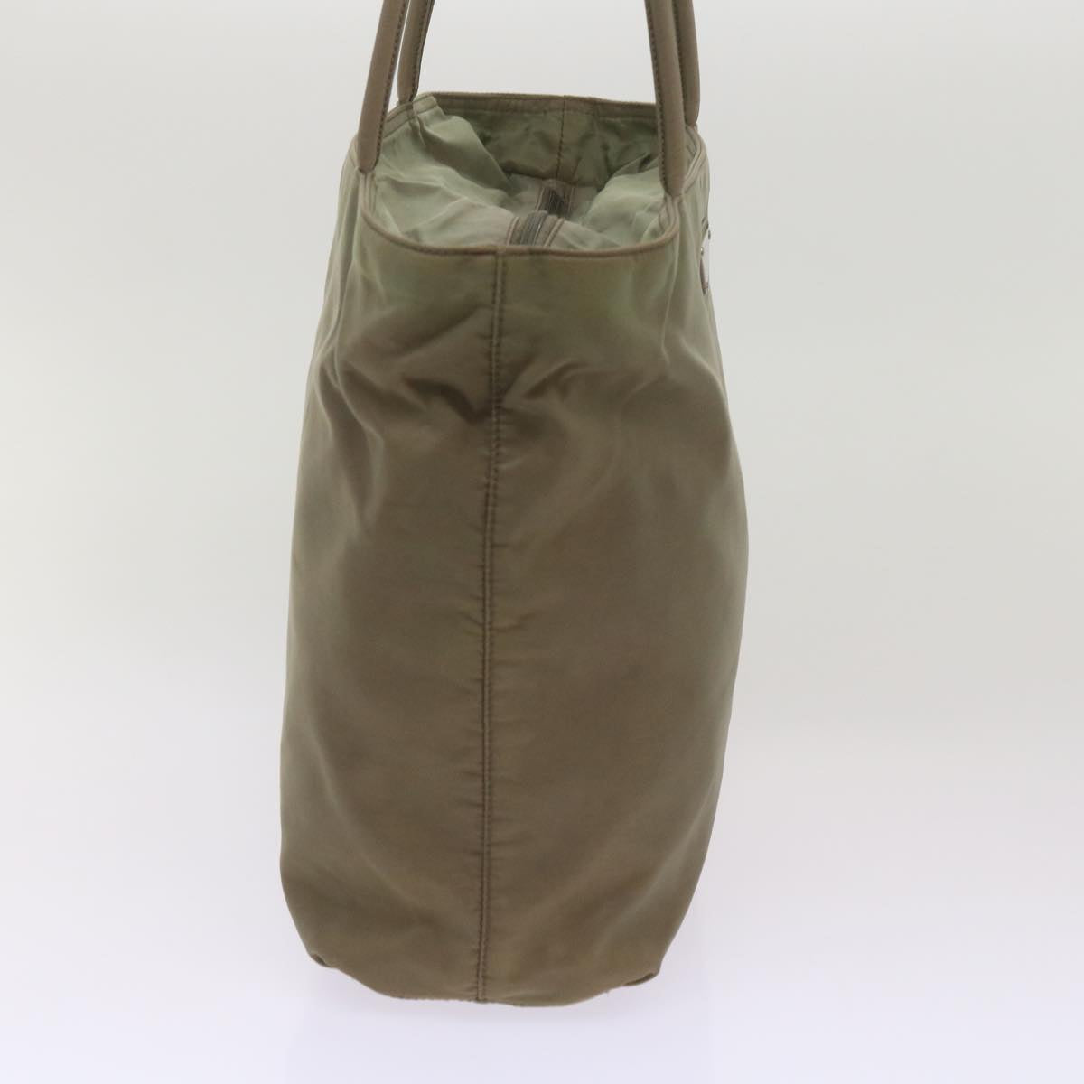 PRADA Tote Bag Nylon Khaki  68626
