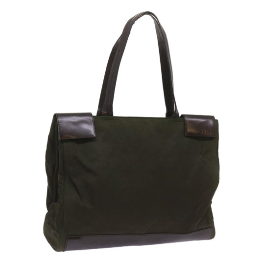 PRADA Tote Bag Nylon Khaki  68627
