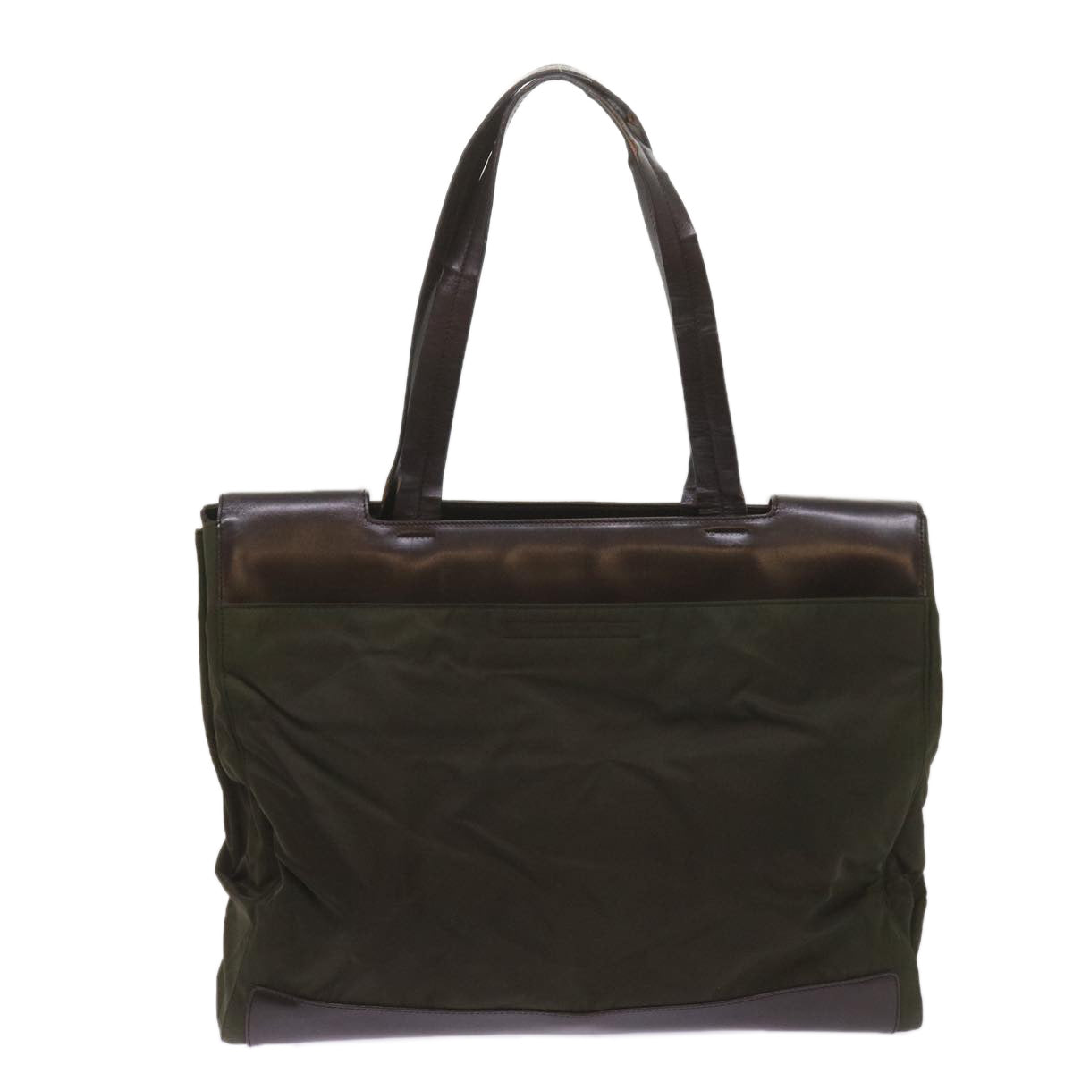 PRADA Tote Bag Nylon Khaki  68627