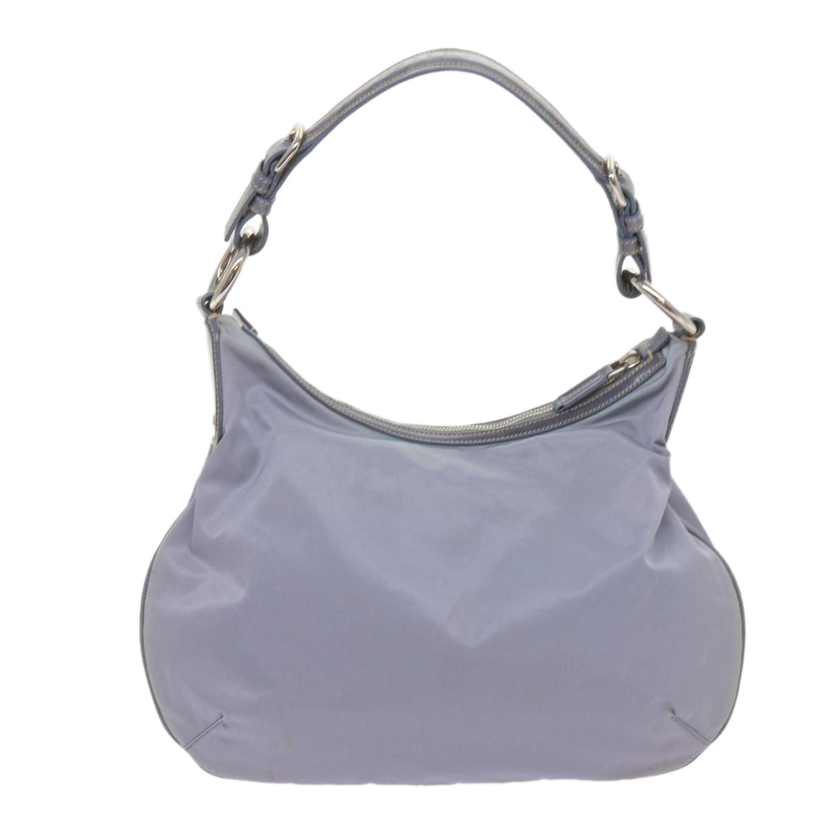 PRADA Shoulder Bag Nylon Light Blue  68673
