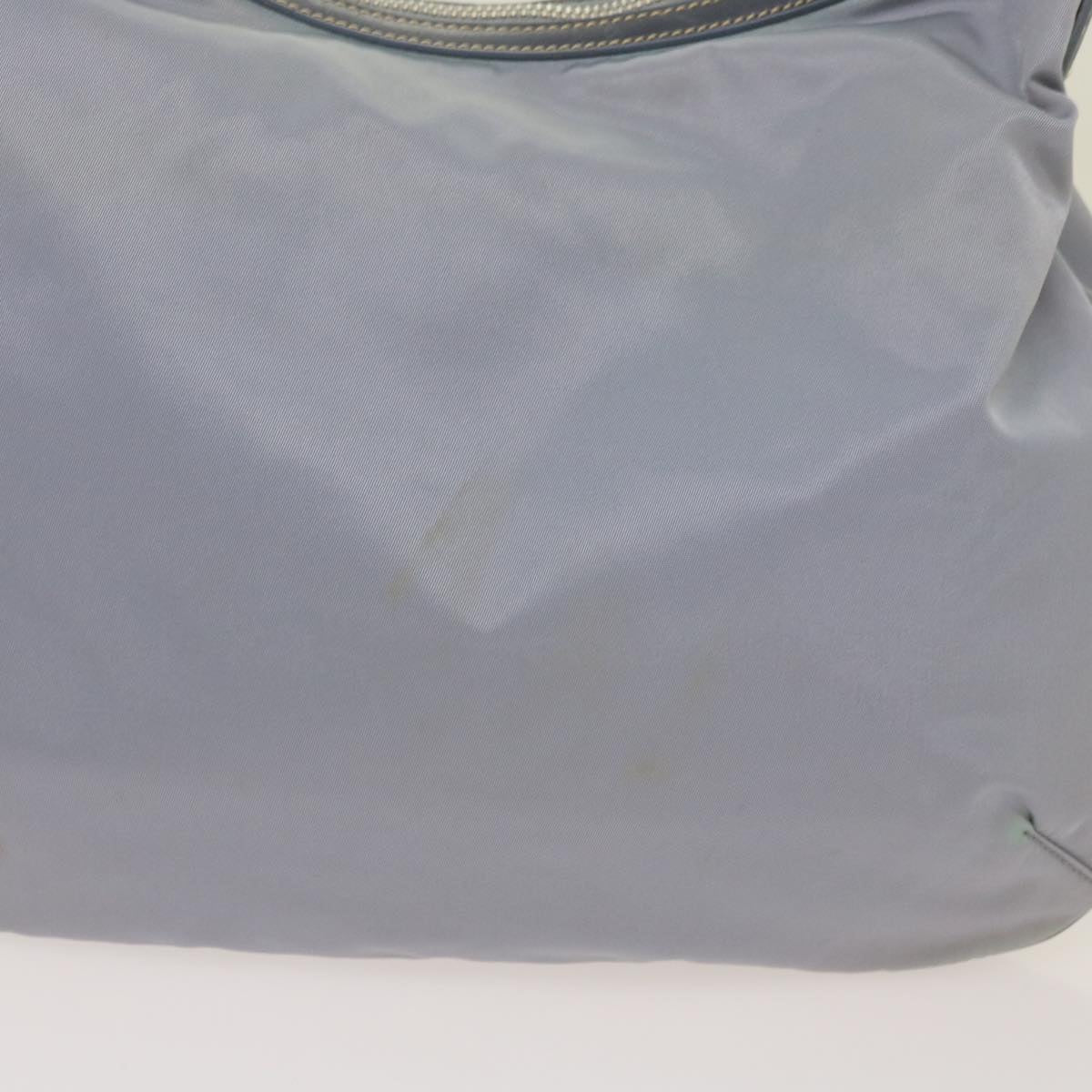 PRADA Shoulder Bag Nylon Light Blue  68673