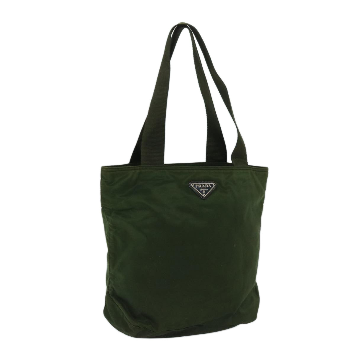 PRADA Tote Bag Nylon Khaki  68873