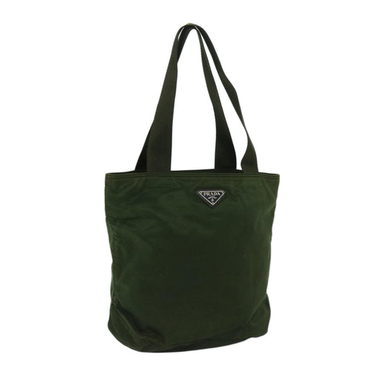 PRADA Tote Bag Nylon Khaki  68873
