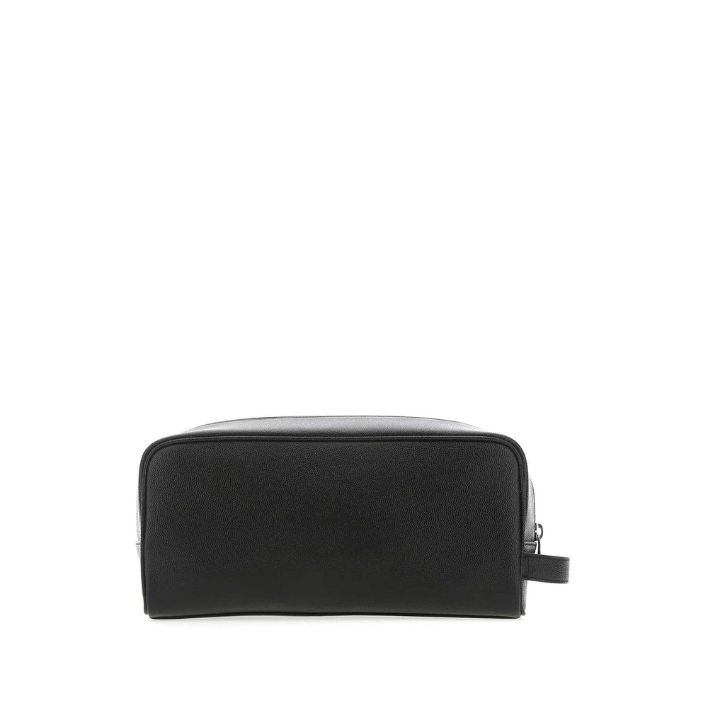 Saint Laurent Black Wash Bags Men
