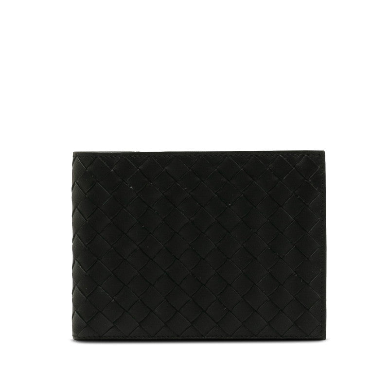 Bottega Veneta Intrecciato Wallet in Calf Black Men’s