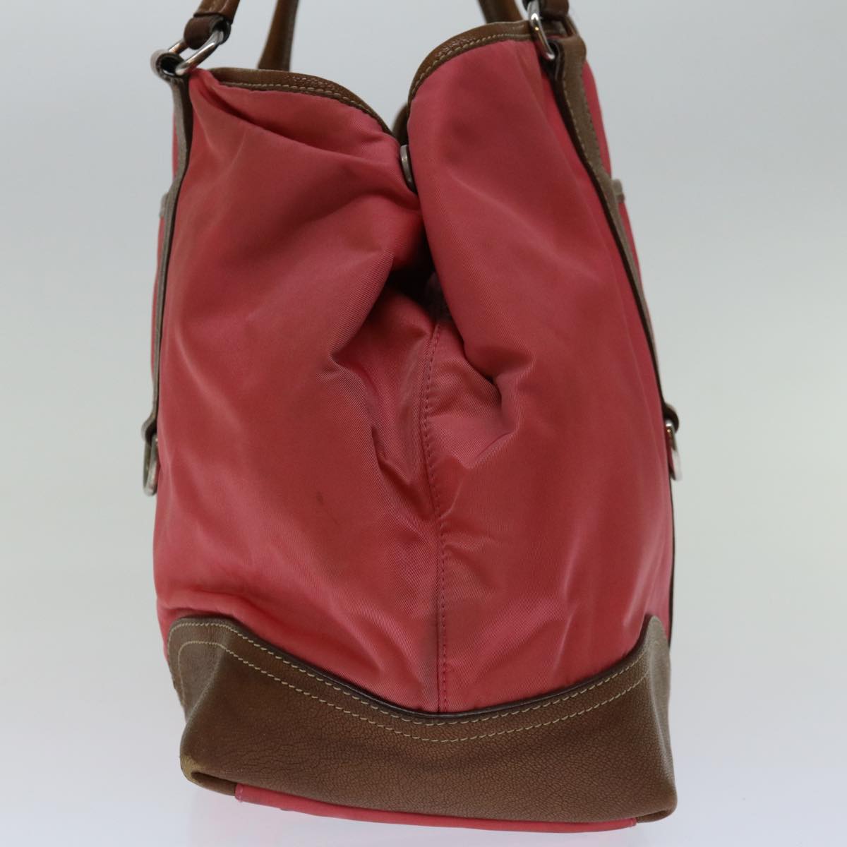 PRADA Tote Bag Nylon Pink 69054