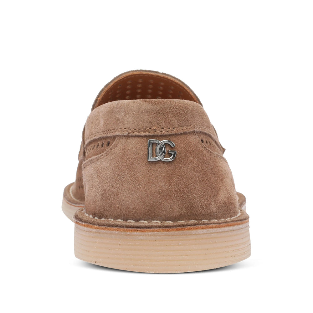 Dolce & Gabbana Brown Loafers Men