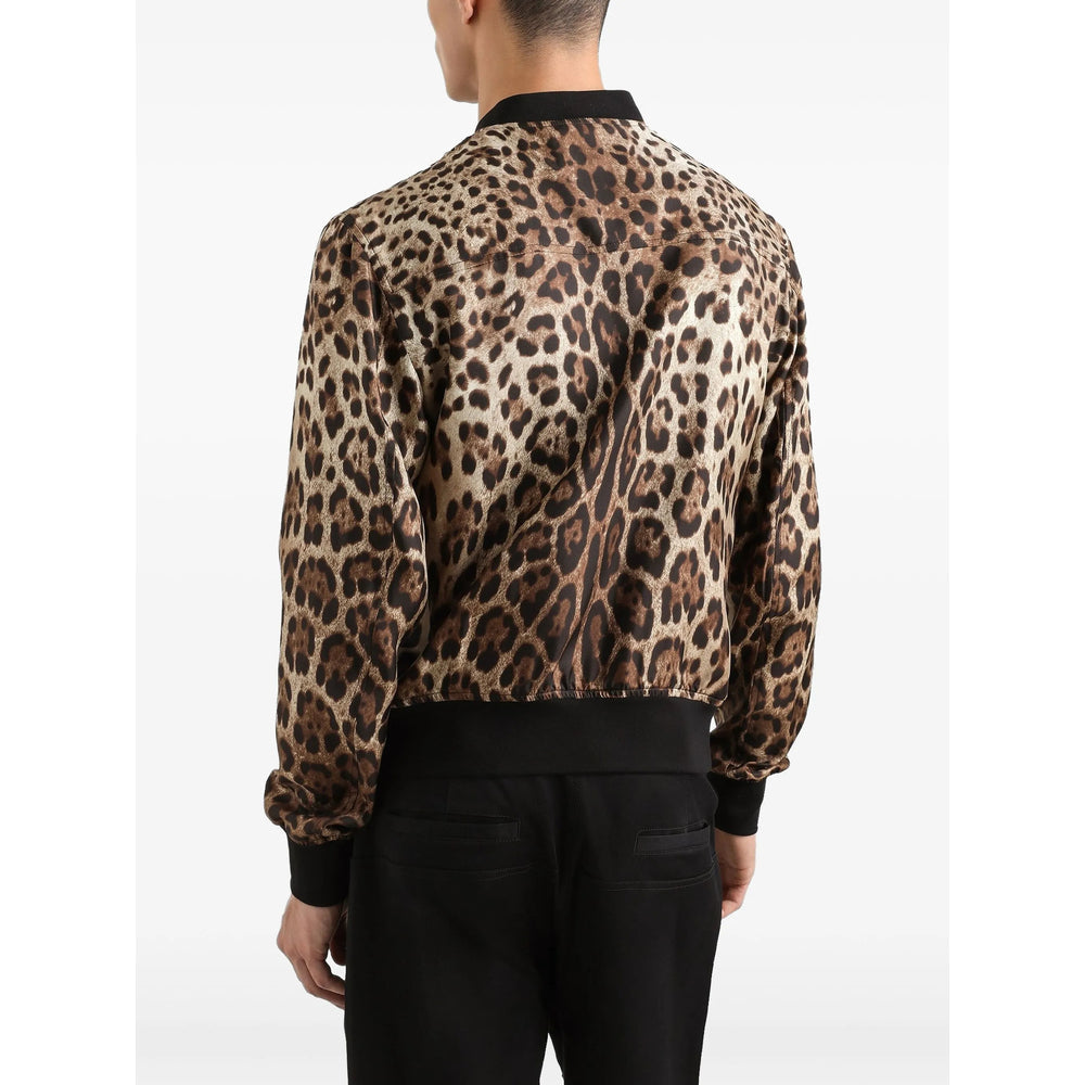 Dolce & Gabbana Brown Jackets - Bomber Jackets Men