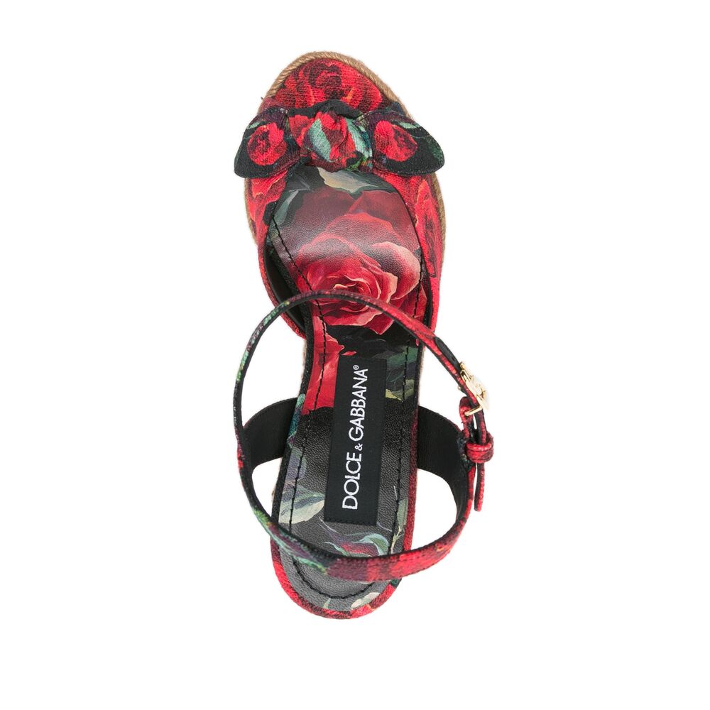 Dolce & Gabbana Red Sandals Women