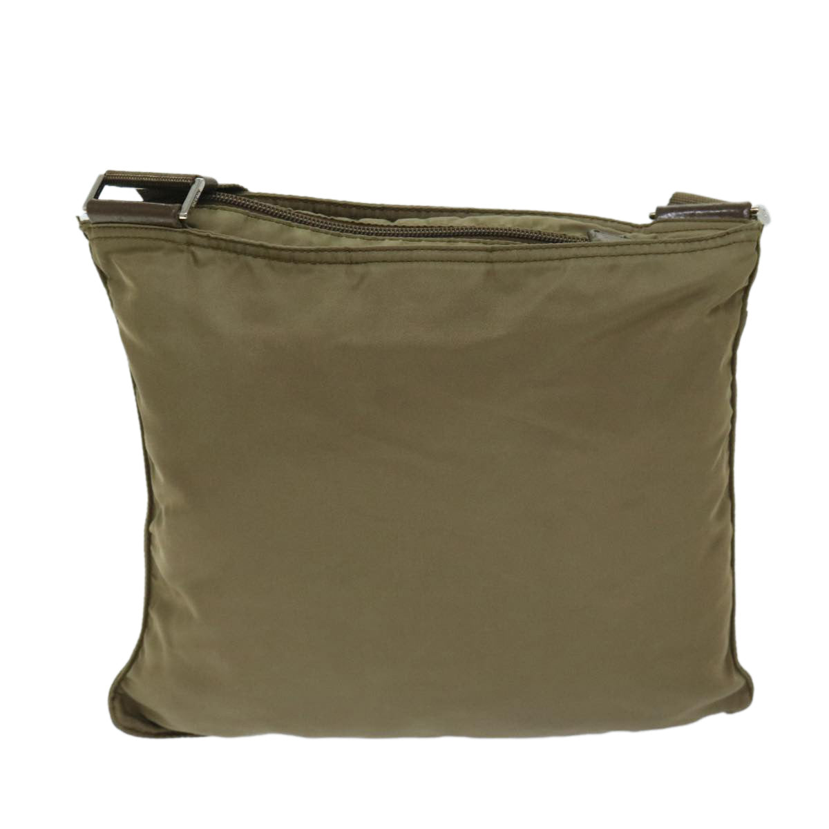 PRADA Shoulder Bag Nylon Khaki  69137
