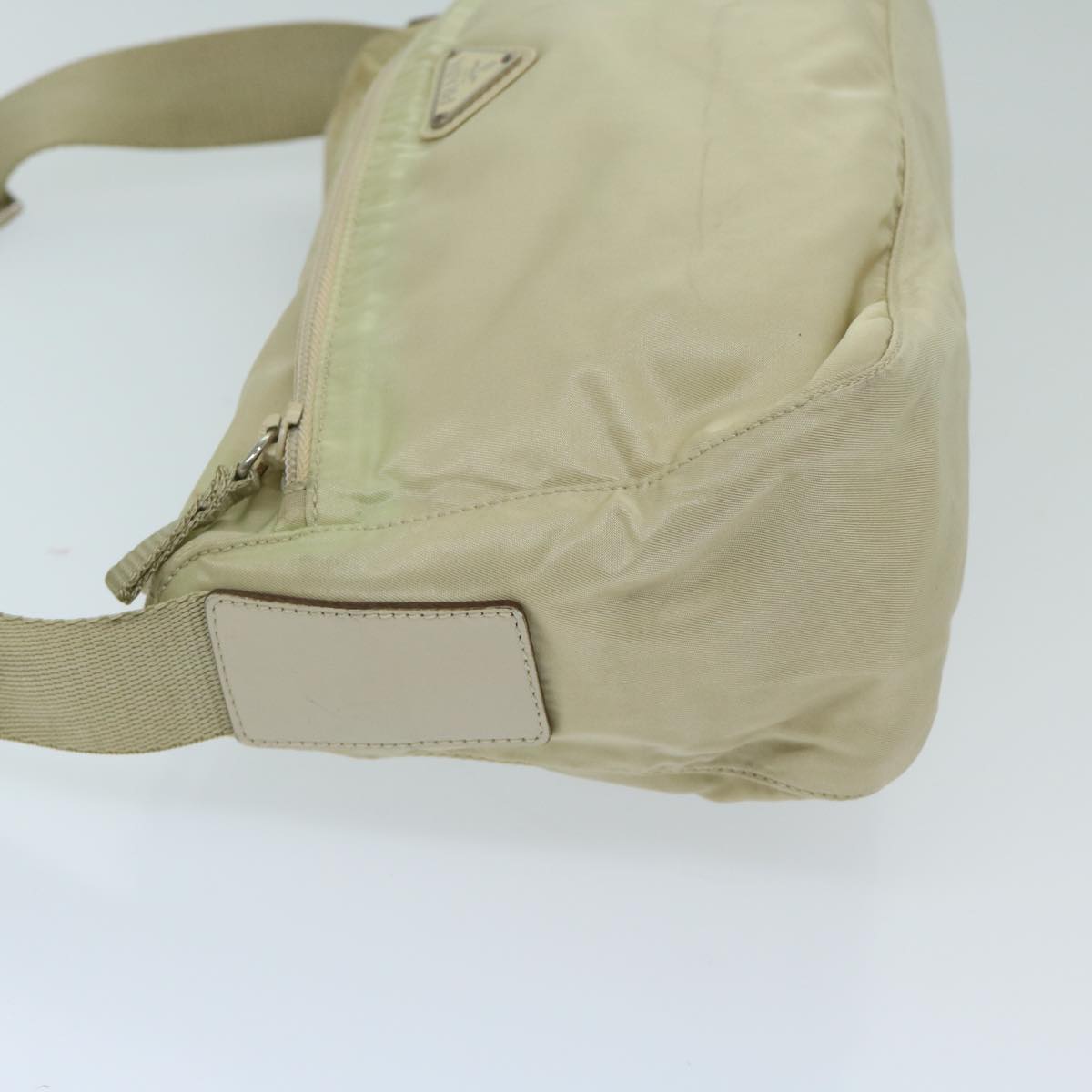 PRADA Shoulder Bag Nylon Beige  69153