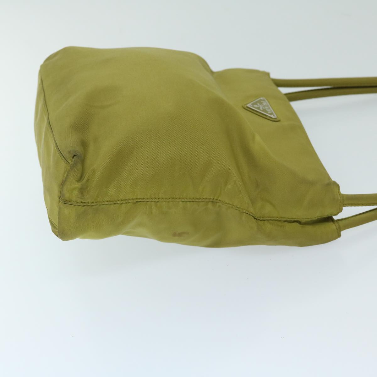 PRADA Shoulder Bag Nylon Khaki  69199
