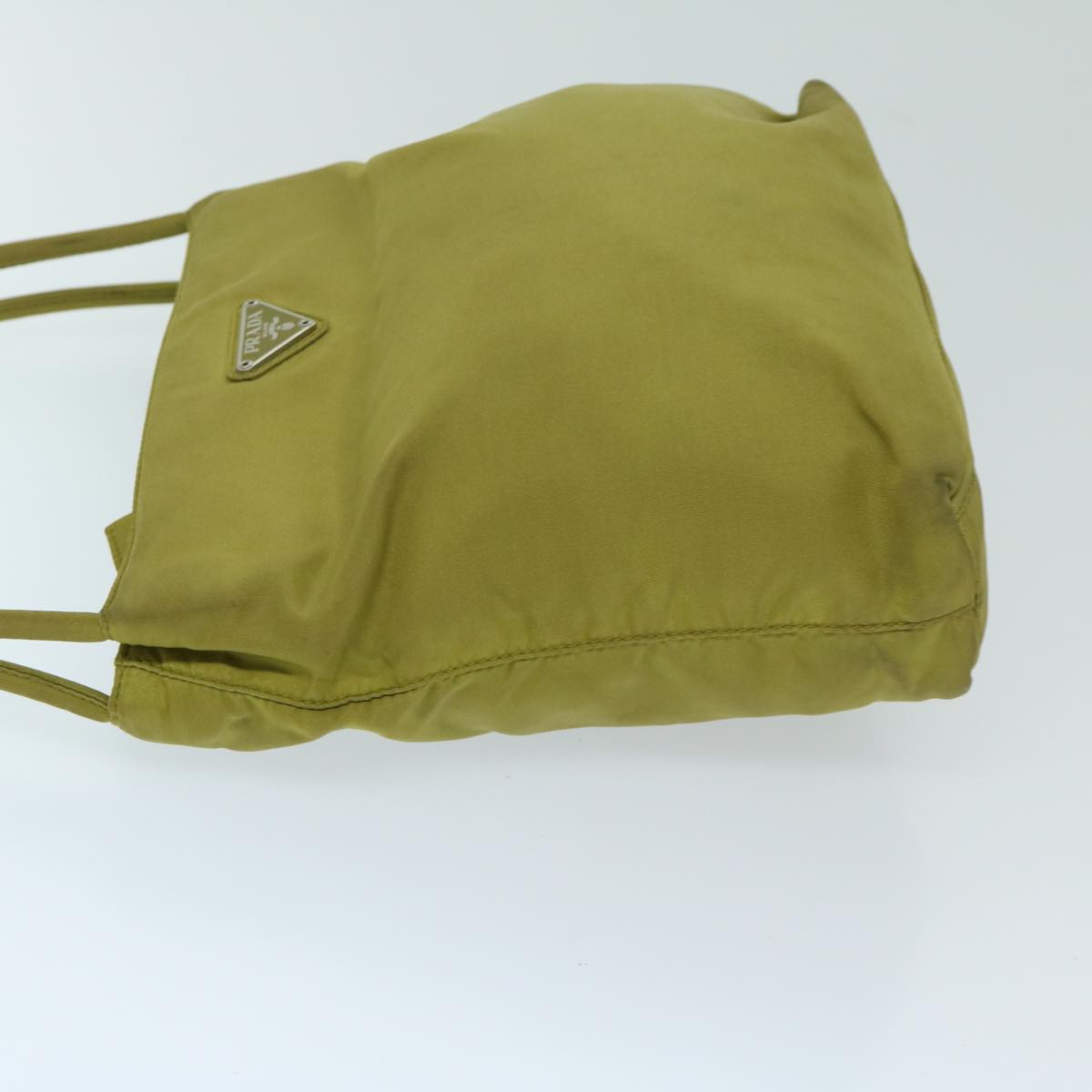 PRADA Shoulder Bag Nylon Khaki  69199