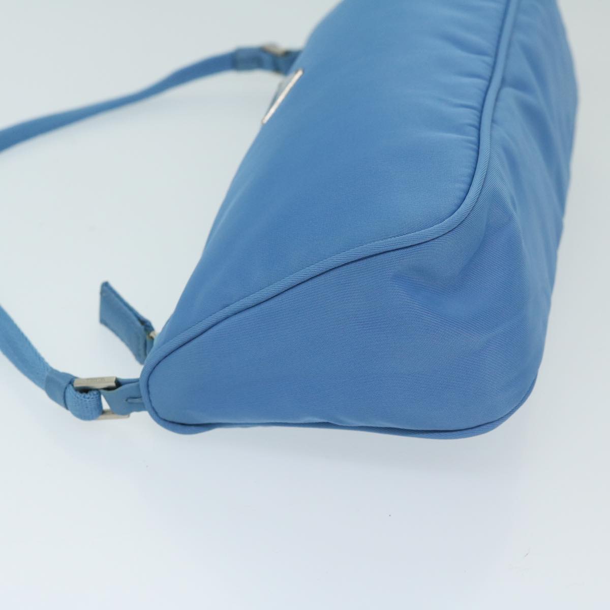 PRADA Accessory Pouch Nylon Light Blue 69259