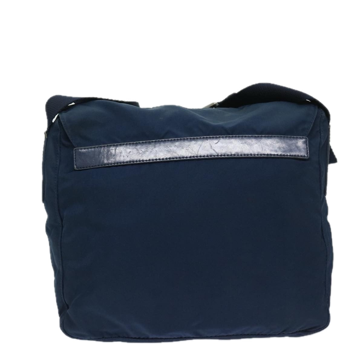 PRADA Shoulder Bag Nylon Navy 69343