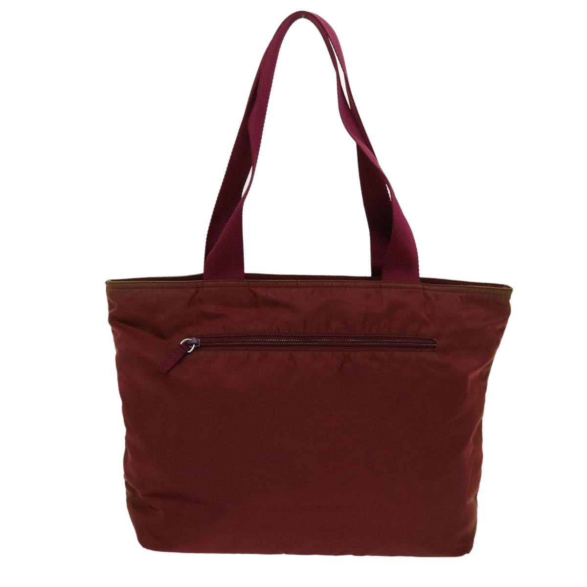 PRADA Tote Bag Nylon Bordeaux 69351