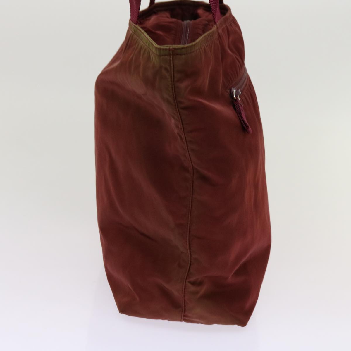 PRADA Tote Bag Nylon Bordeaux 69351
