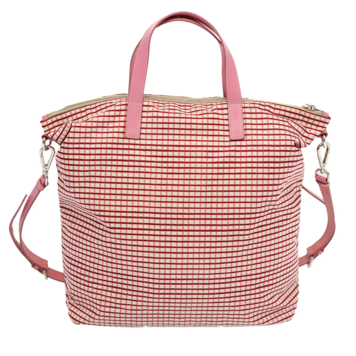 PRADA Hand Bag Nylon 2way Pink 69357