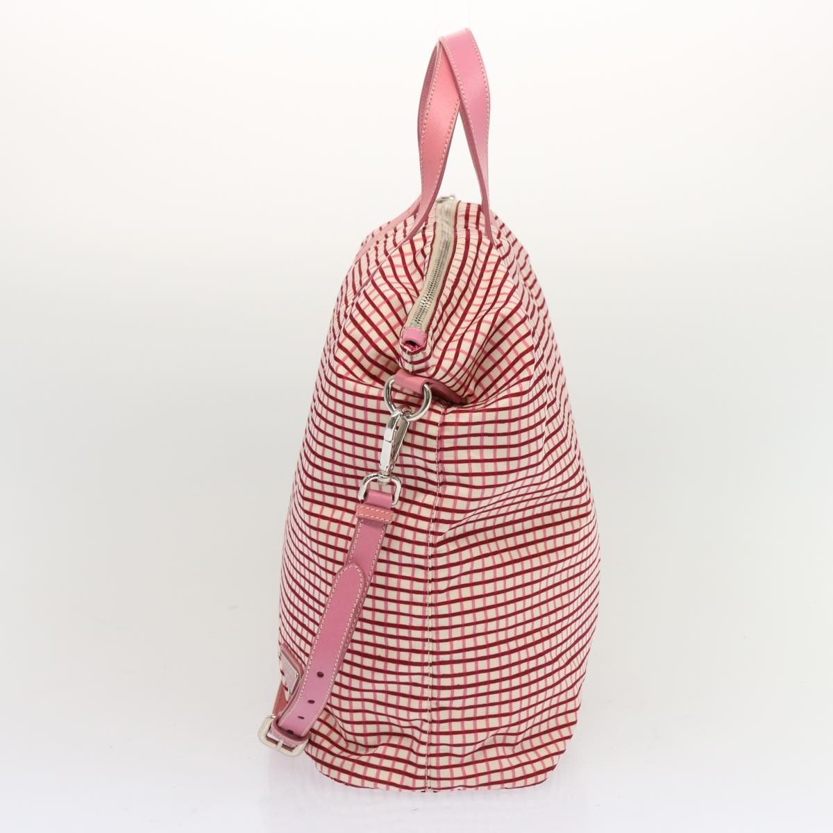 PRADA Hand Bag Nylon 2way Pink 69357