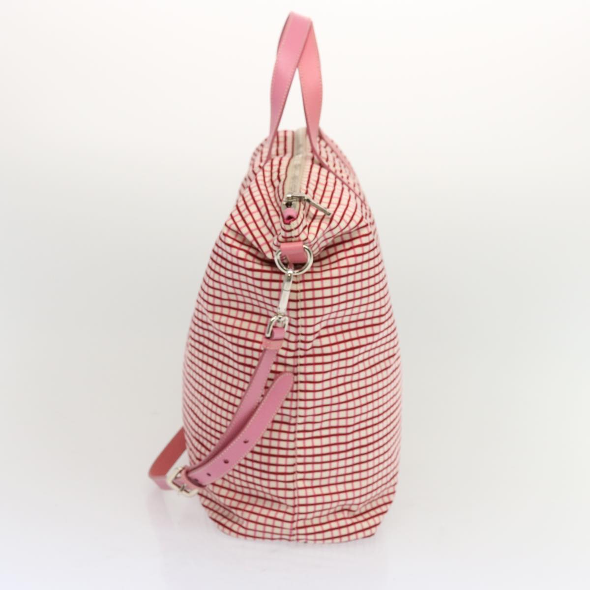 PRADA Hand Bag Nylon 2way Pink 69357