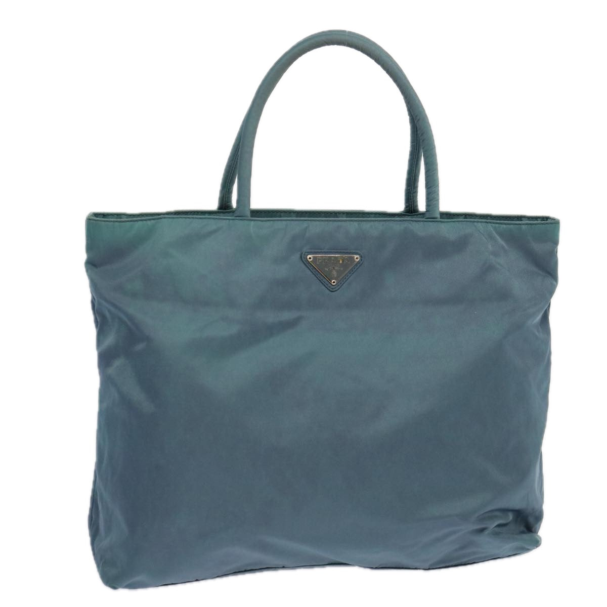 PRADA Tote Bag Nylon Blue  69358