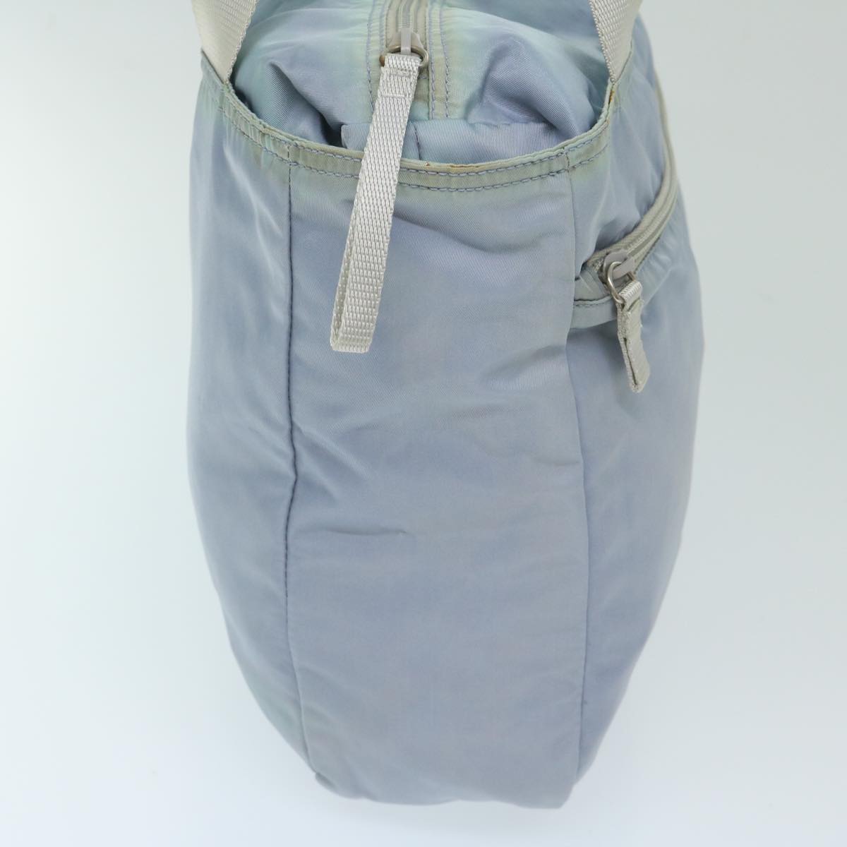 PRADA Tote Bag Nylon Light Blue 69439