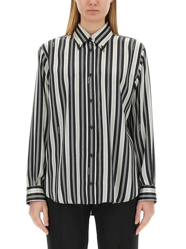 Fendi Shirt FS8143AXB0 F0GME BLACKWHITE
