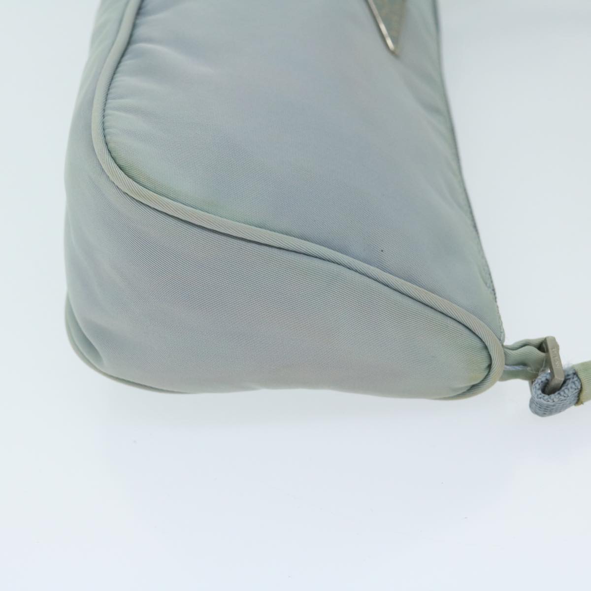 PRADA Accessory Pouch Nylon Light Blue 69506