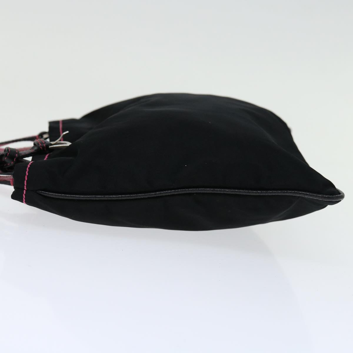PRADA Hand Bag Nylon Black 69648