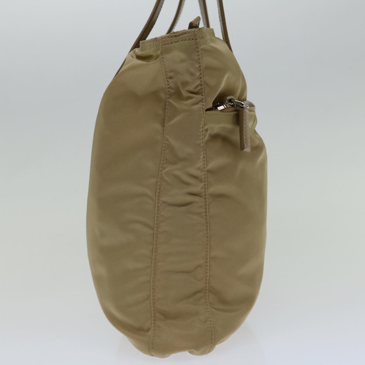 PRADA Tote Bag Nylon Brown 69656