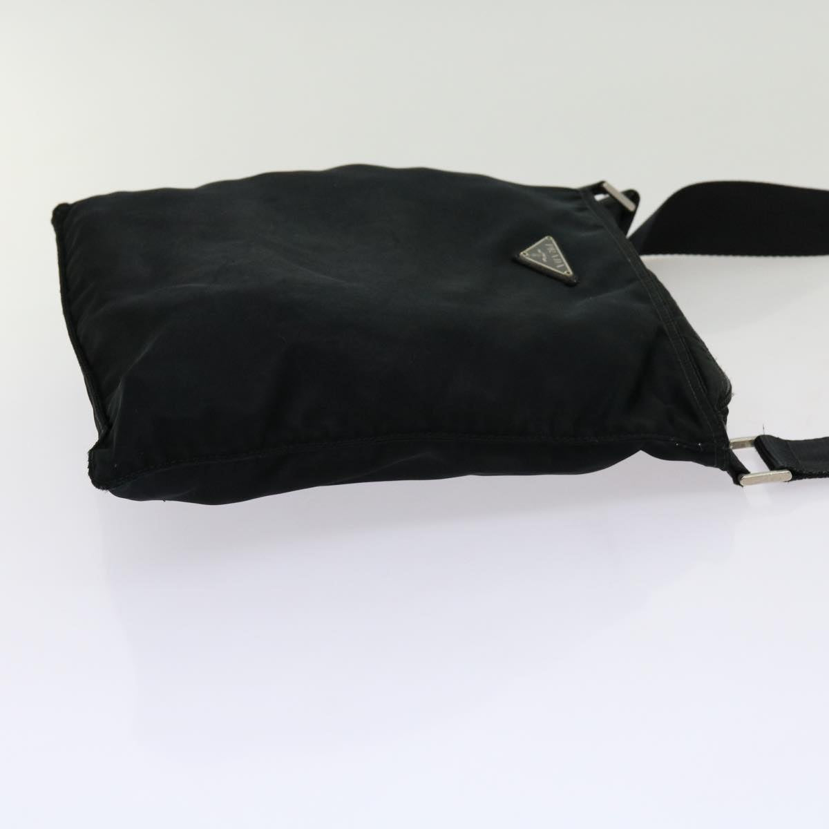 PRADA Shoulder Bag Nylon Black 69689