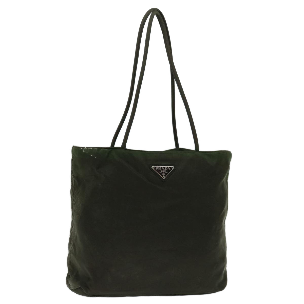 PRADA Tote Bag Nylon Khaki  69690