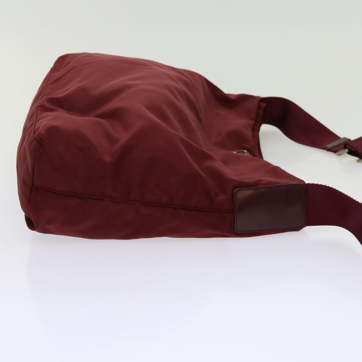 PRADA Shoulder Bag Nylon Bordeaux 69691