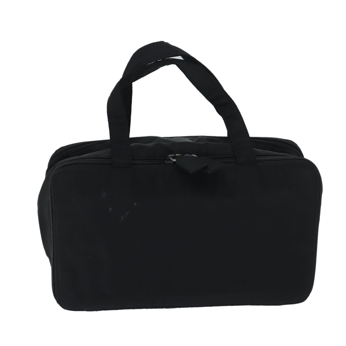 PRADA Hand Bag Nylon Black 69742