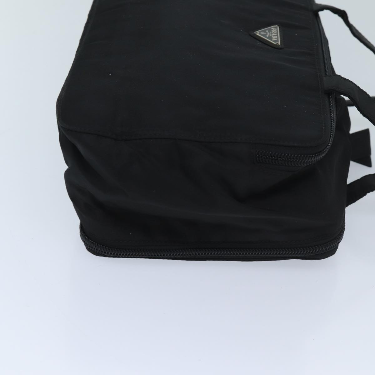 PRADA Hand Bag Nylon Black 69742