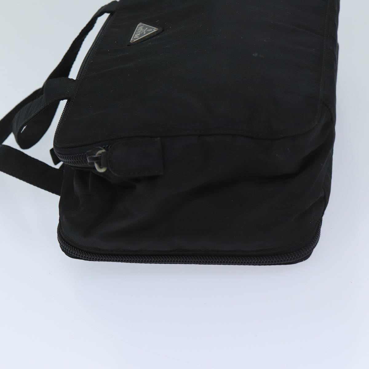 PRADA Hand Bag Nylon Black 69742