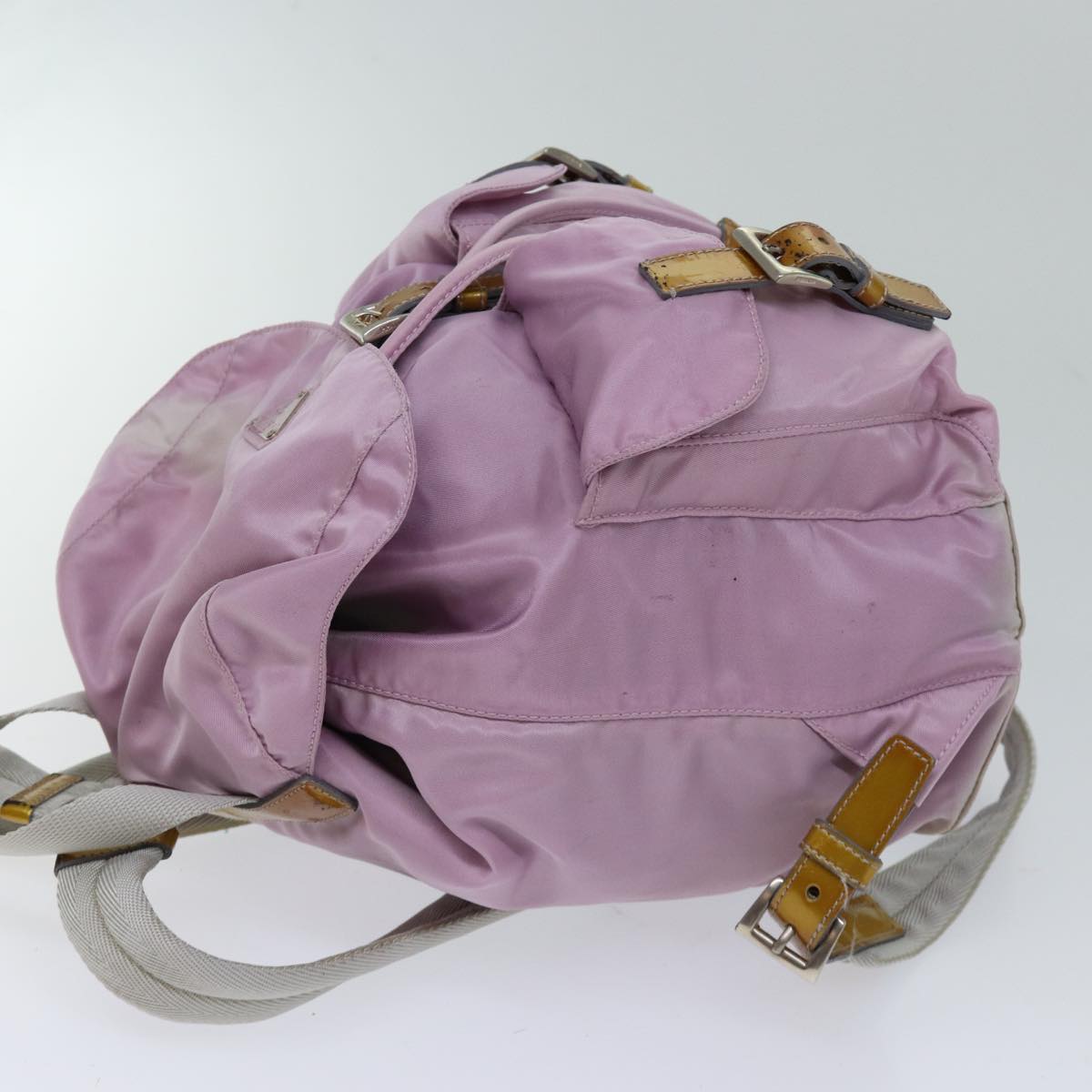 PRADA Backpack Nylon Pink 69747