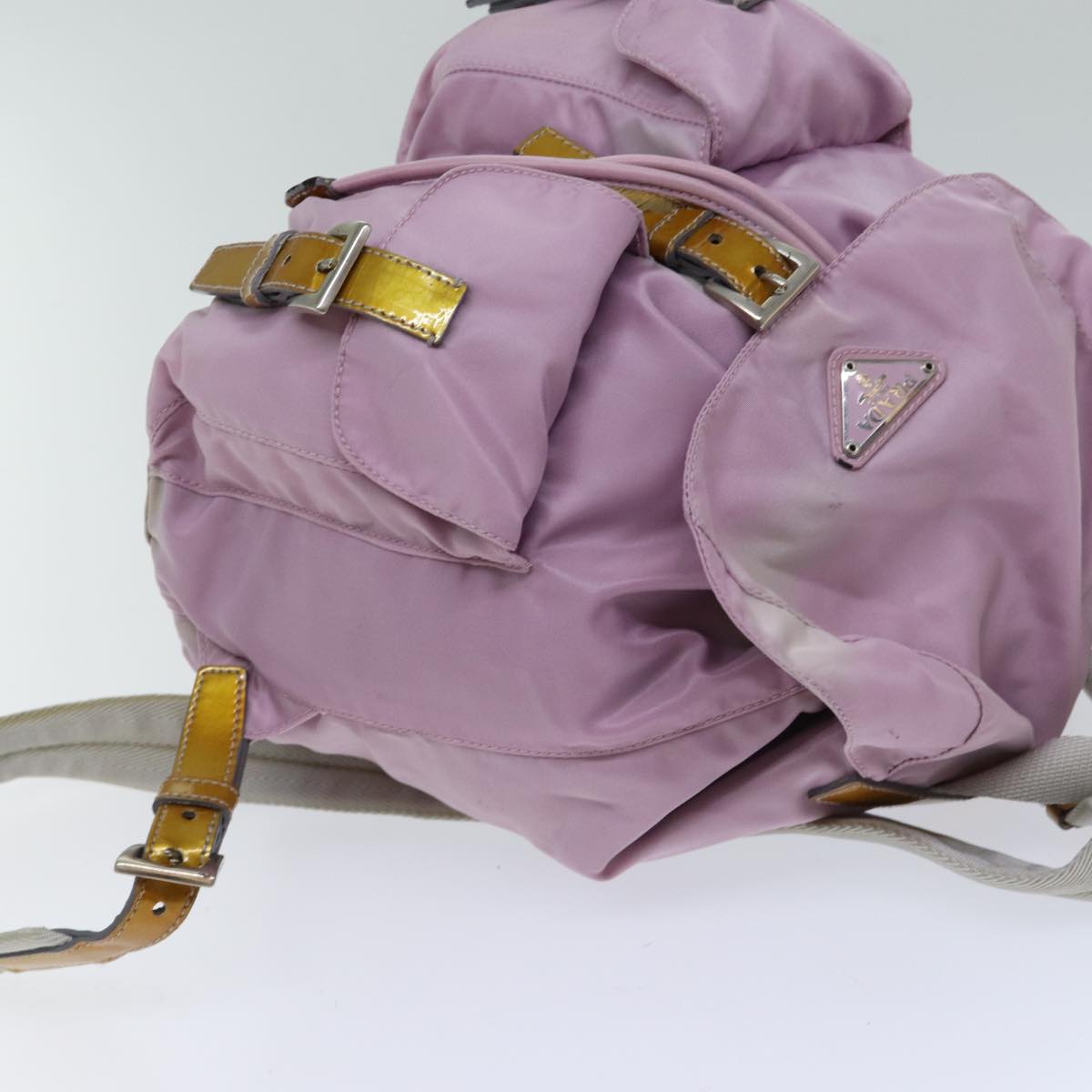 PRADA Backpack Nylon Pink 69747