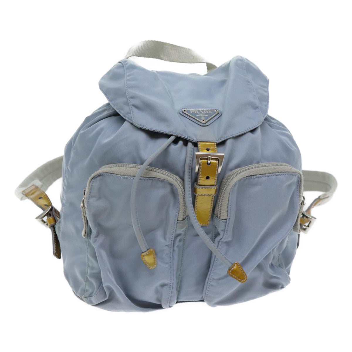 PRADA Backpack Nylon Light Blue 69942