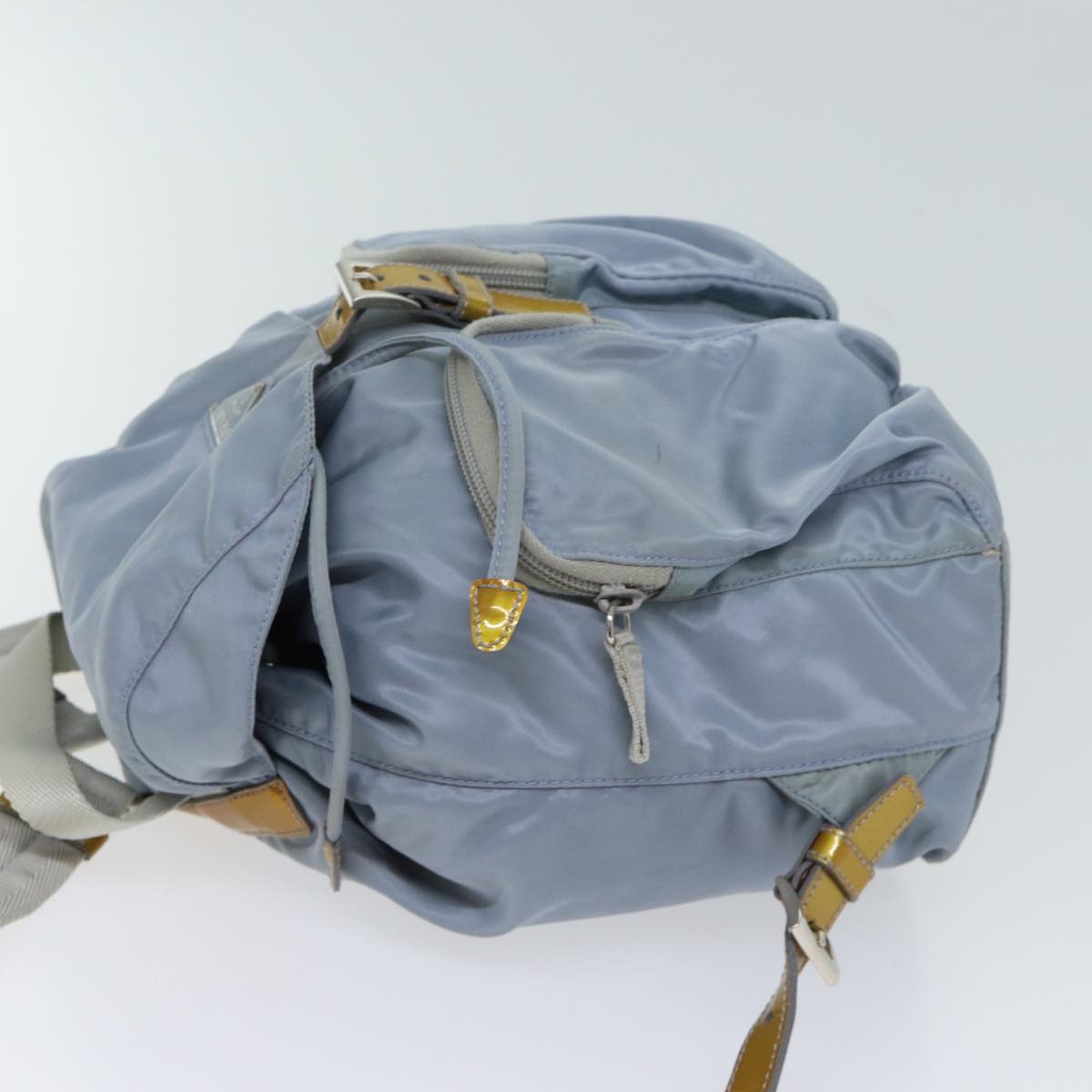 PRADA Backpack Nylon Light Blue 69942