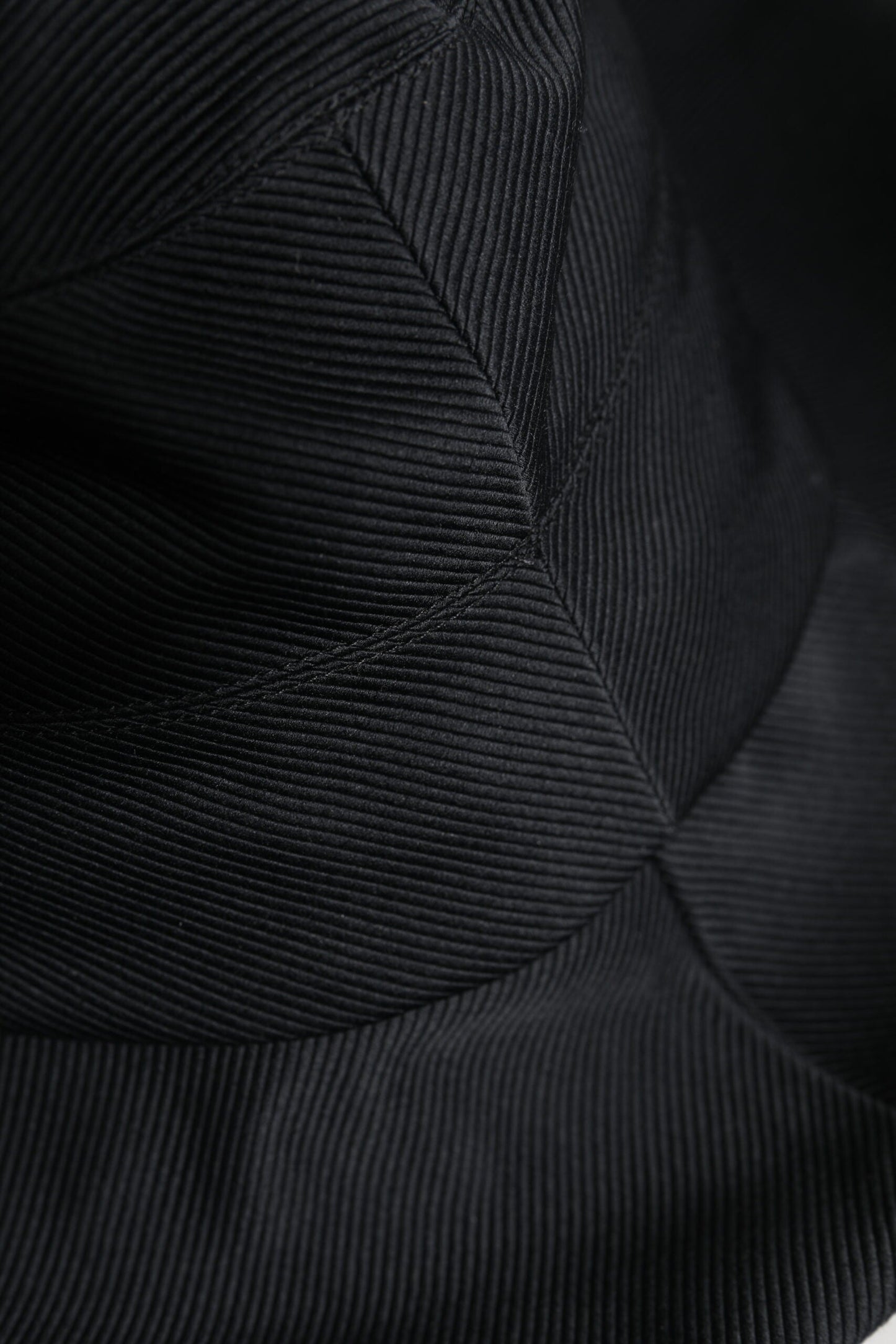 Dolce & Gabbana Black Cotton Wide Brim Fedora Women's Hat