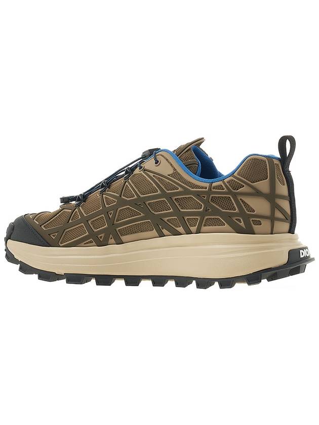 B31 Runner Technical Mesh Rubber Warped Low Top Sneakers Brown Dior