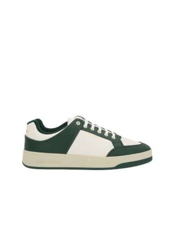 Saint Laurent SL 61 Low Top Sneakers White Green