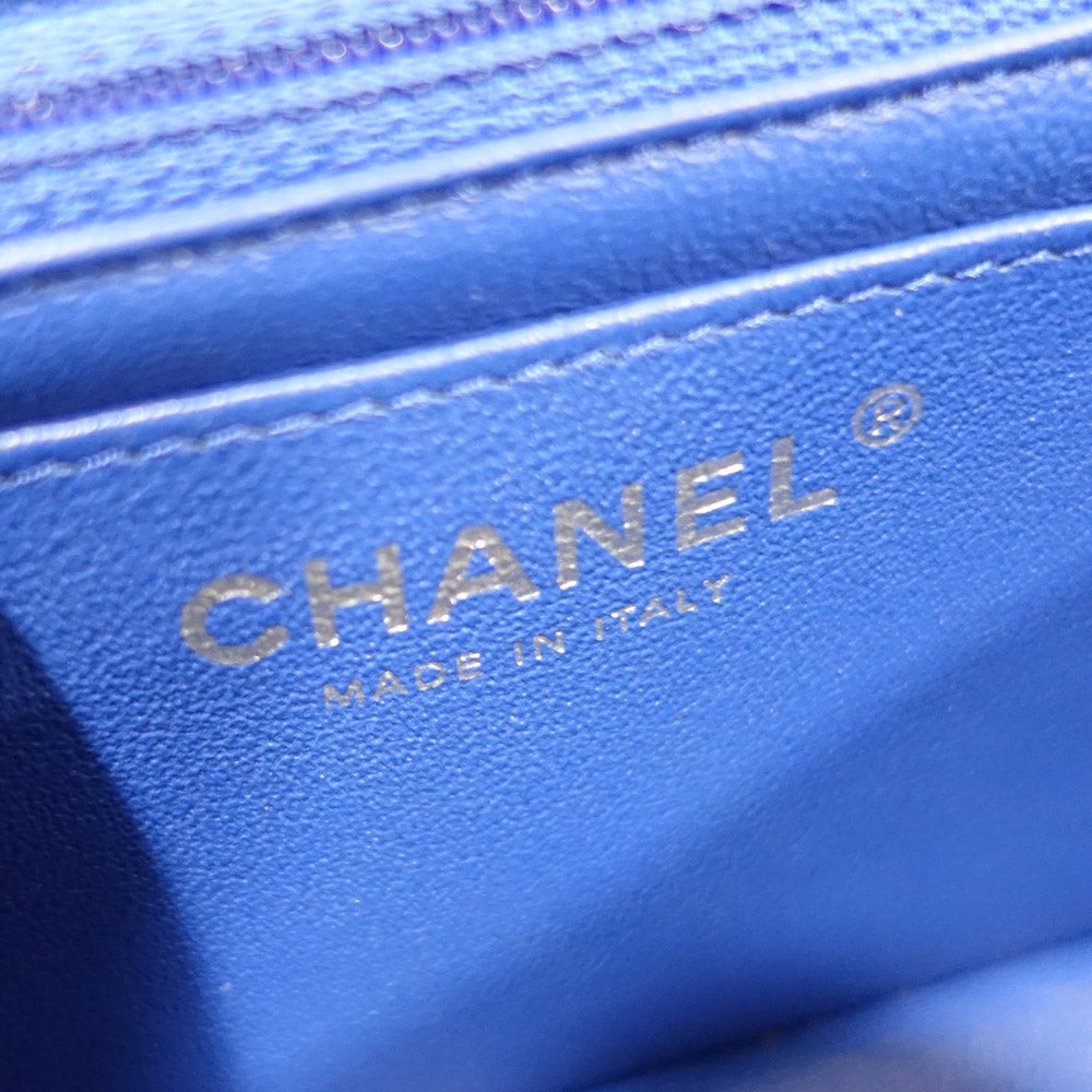 CHANEL A69900 Mini Chain S A69900 Blue G Flap Bag