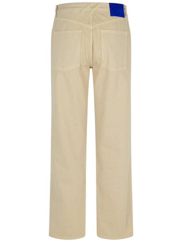 Burberry Burberry Cream Cotton Jeans
