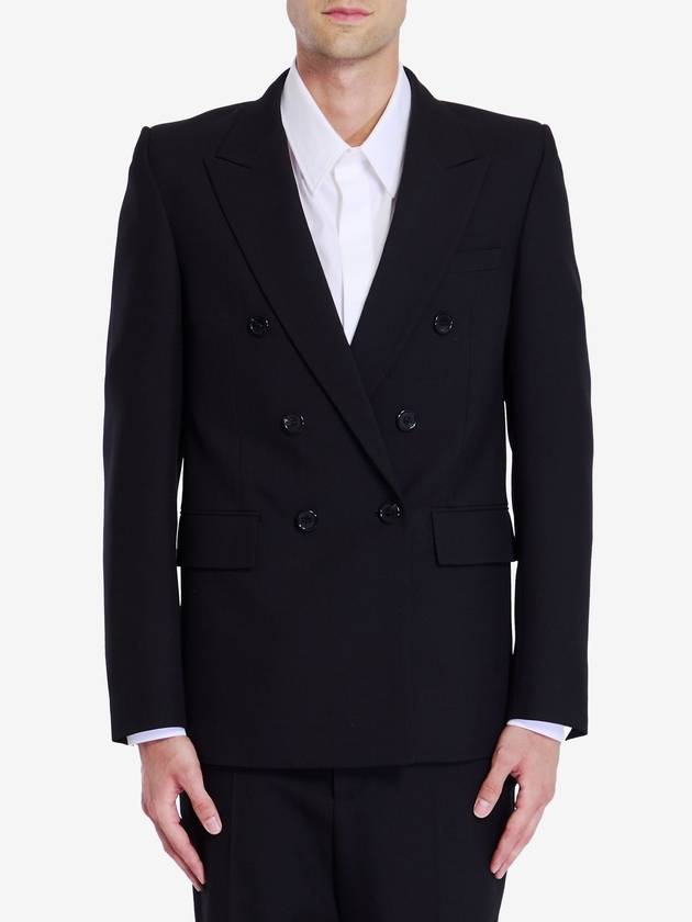 Saint Laurent SAINT LAURENT VESTE GABARDINE FINE DE LAINE