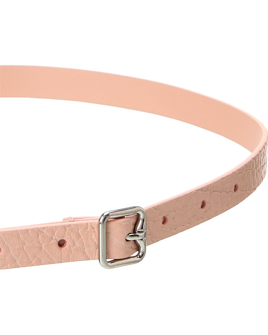 Burberry B Buckle Leather Belt