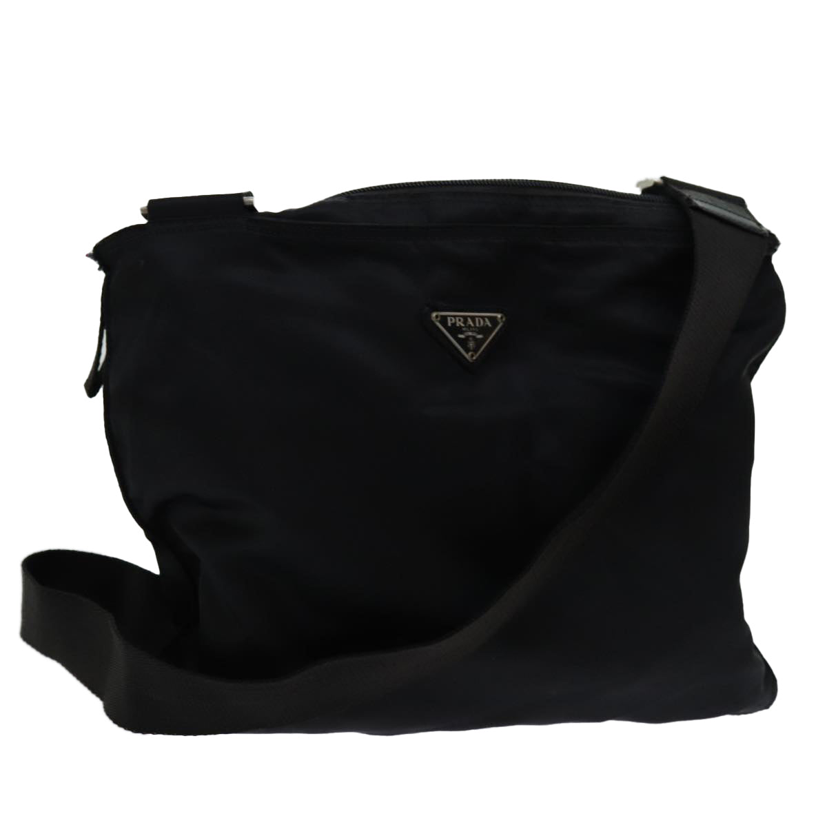 PRADA Shoulder Bag Nylon Black 70152