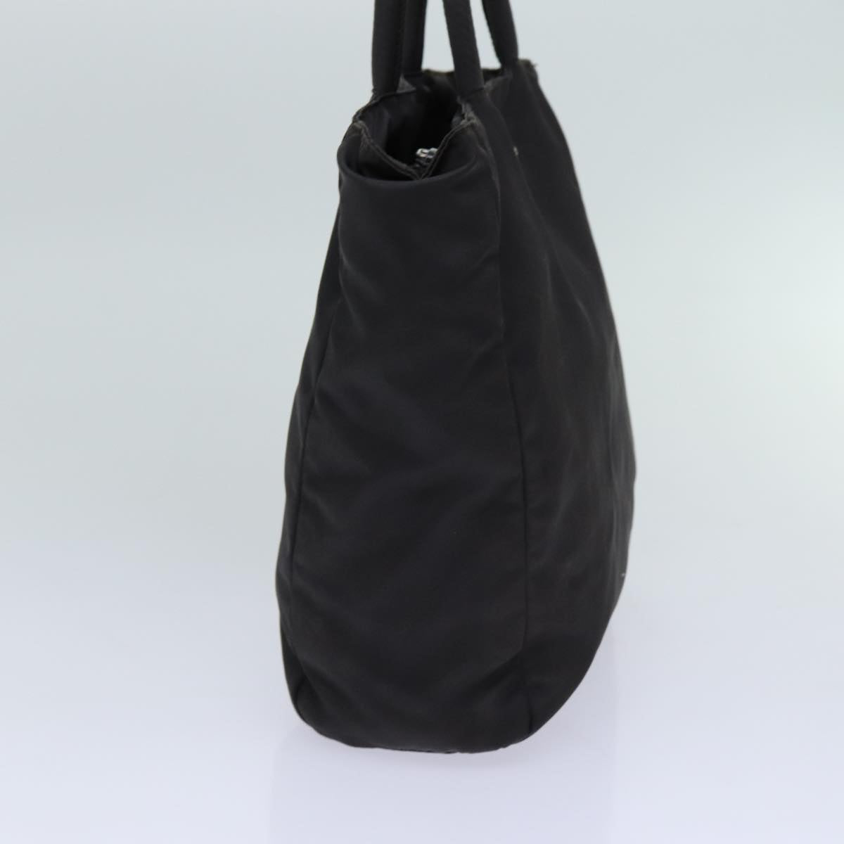 PRADA Hand Bag Nylon Brown 70153